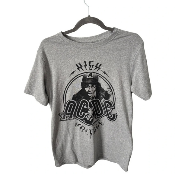 Official Merch | AC/DC High Voltage Grey Graphic T-Shirt | Size M - Picture 1 of 5